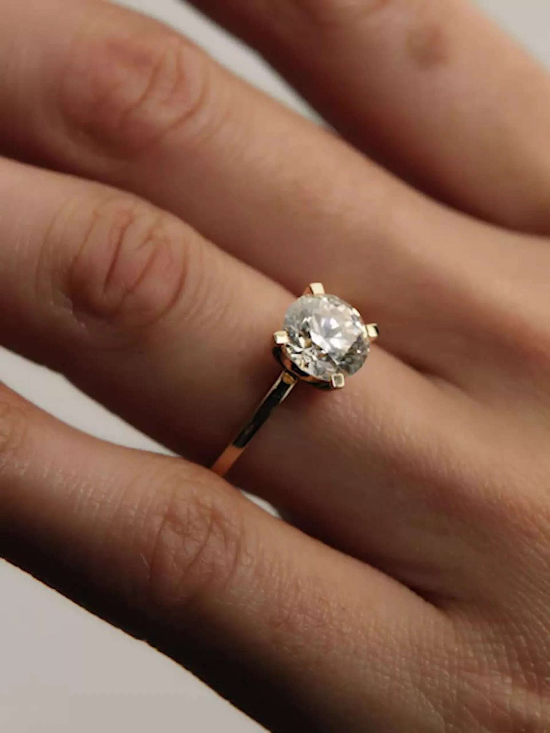 Pandora Era 14k Gold Lab-grown Diamond Ring 2.00 ct TW, 14k gold