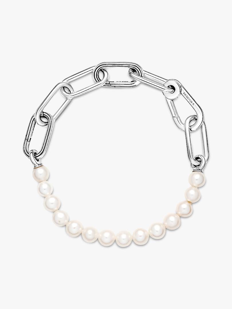 Pandora ME Treated Freshwater Cultured Pearl Bracelet Sterling silver