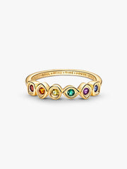 Marvel The Avengers Infinity Stones Ring 14k gold plating