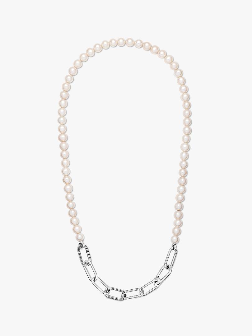 FINAL SALE - Pandora ME Treated Freshwater Cultured Pearl Necklace Sterling silver