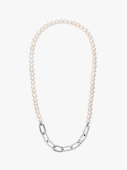 FINAL SALE - Pandora ME Treated Freshwater Cultured Pearl Necklace Sterling silver
