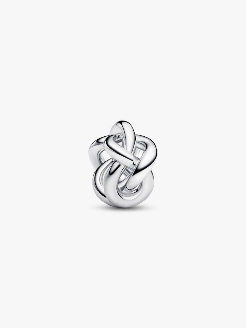 Infinity Knot Charm Sterling silver