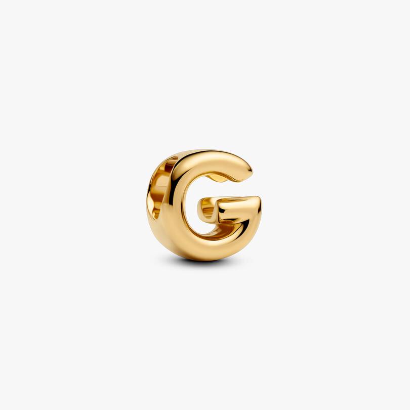 Letter G Charm Necklace 2 Quantity