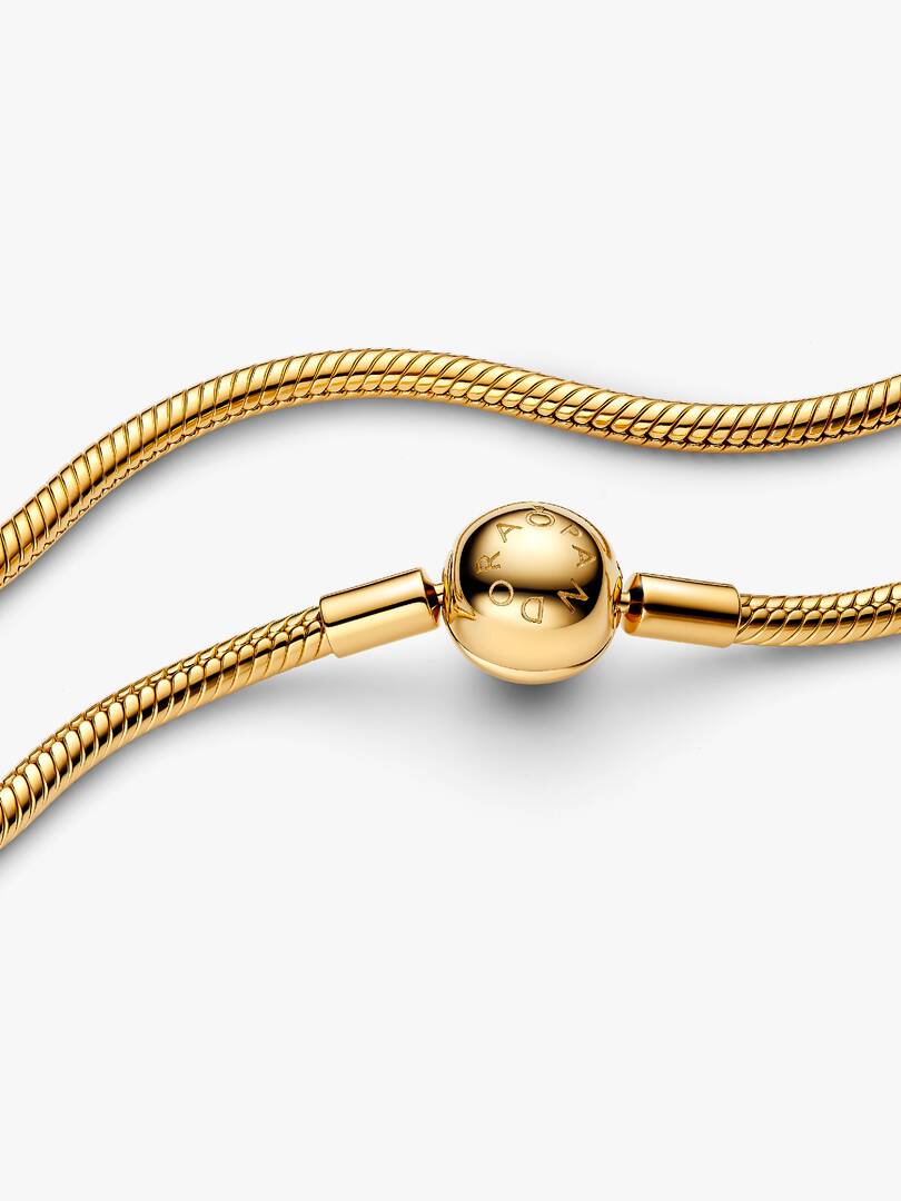 Snake Chain Necklace 14k gold plating