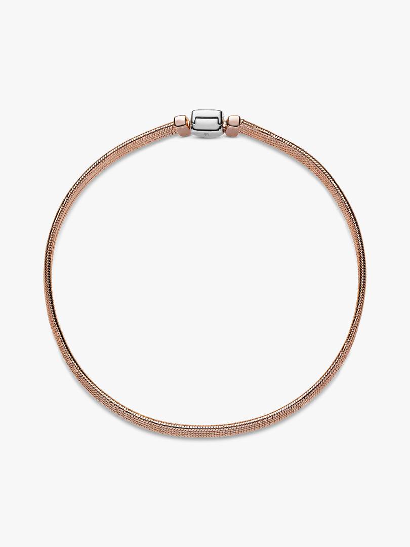 FINAL SALE - Pandora Reflexions™ Multi Snake Chain Bracelet Sterling silver, 14k rose gold plating