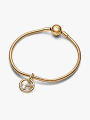 Scorpio Zodiac Dangle Charm 14k gold plating