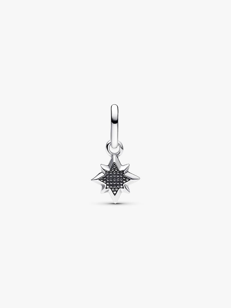Star Mini Dangle Charm Sterling silver