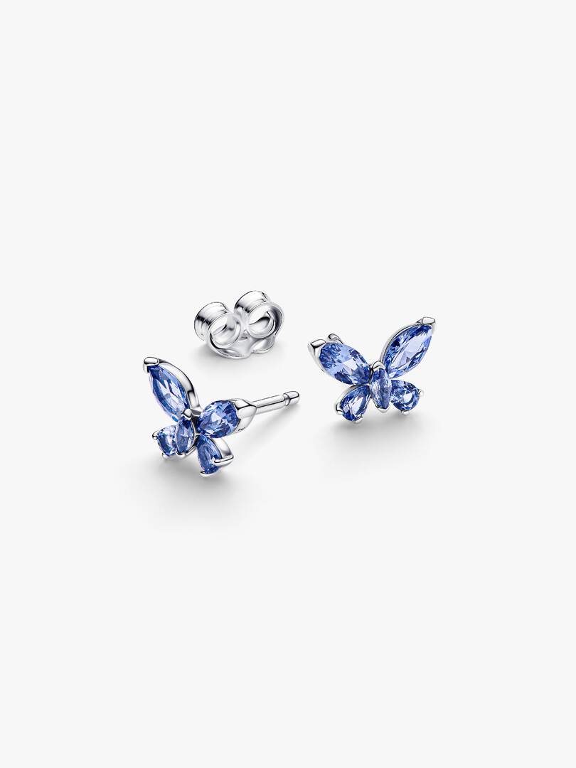 Butterfly Stud Earrings Sterling silver