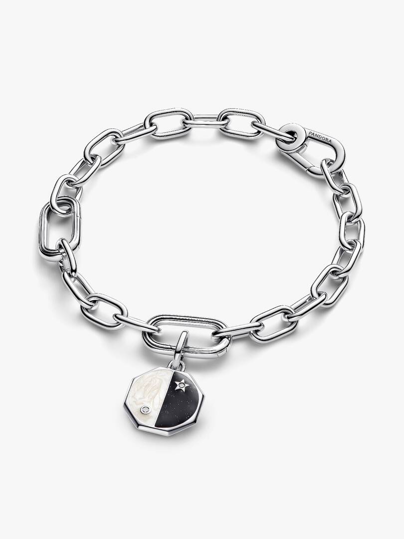 FINAL SALE - Yin & Yang Dangle Charm Sterling silver