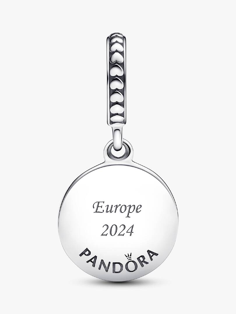 Friends Are Family Dangle Charm Sterling silver