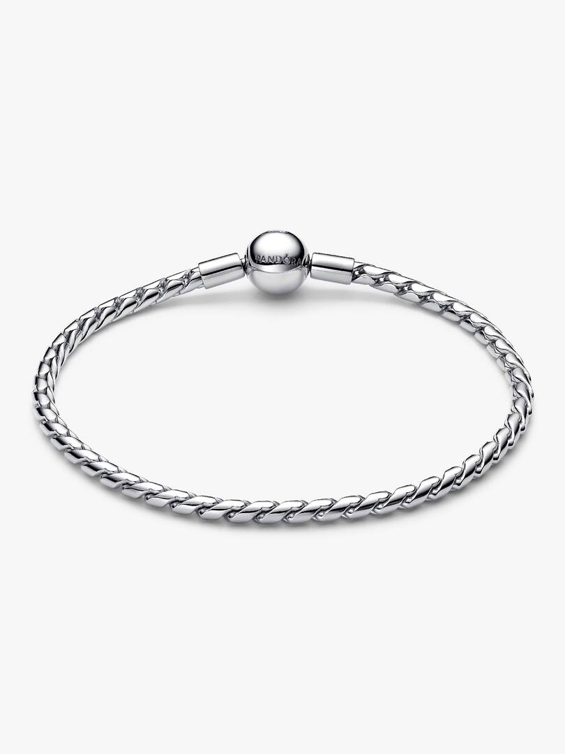 Round Clasp Wing Chain Bracelet Sterling silver