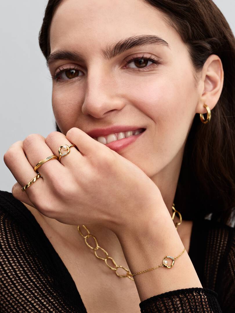 Twisted Ring 14k gold plating