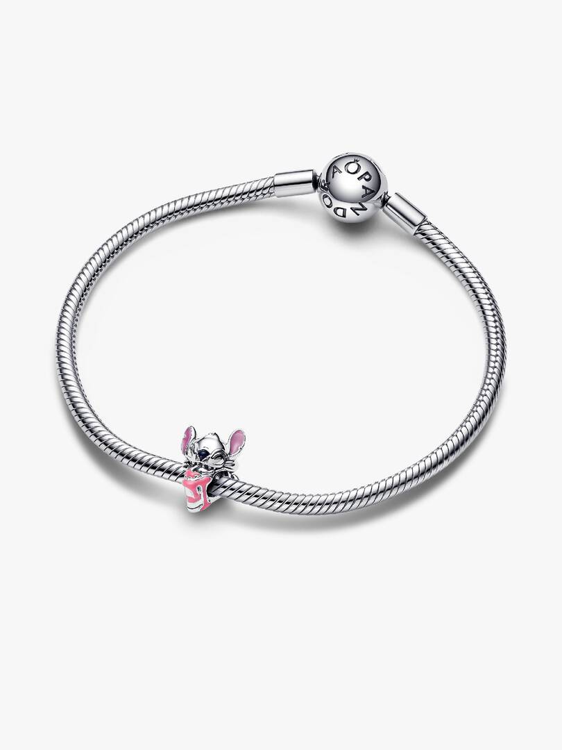 Disney Stitch Birthday Cake Charm Sterling silver