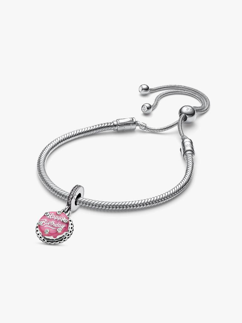 Sweet Birthday Celebration Bracelet Gift Set Sterling silver