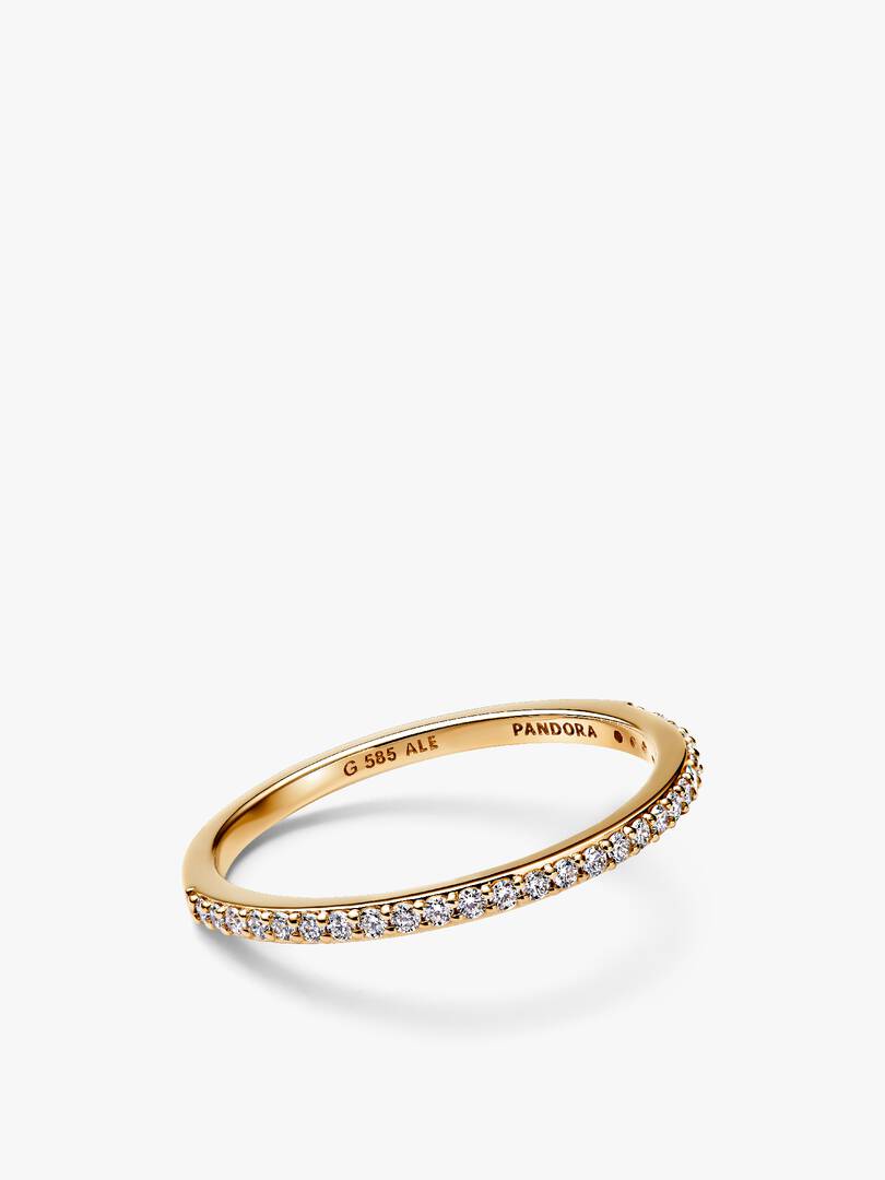 Lab-Grown Diamond Half Eternity Ring Duo 2 Quantity