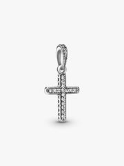 Sparkling Cross Pendant Sterling silver