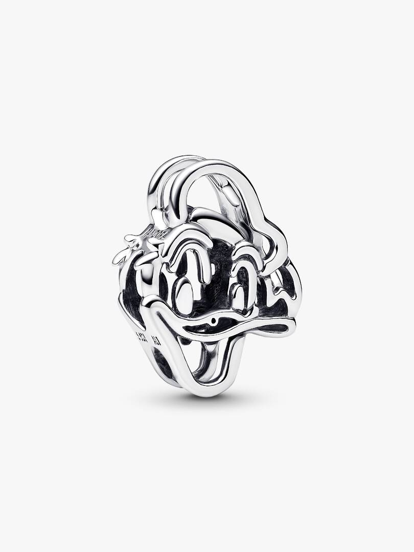 Disney Donald Duck Openwork Charm Sterling silver