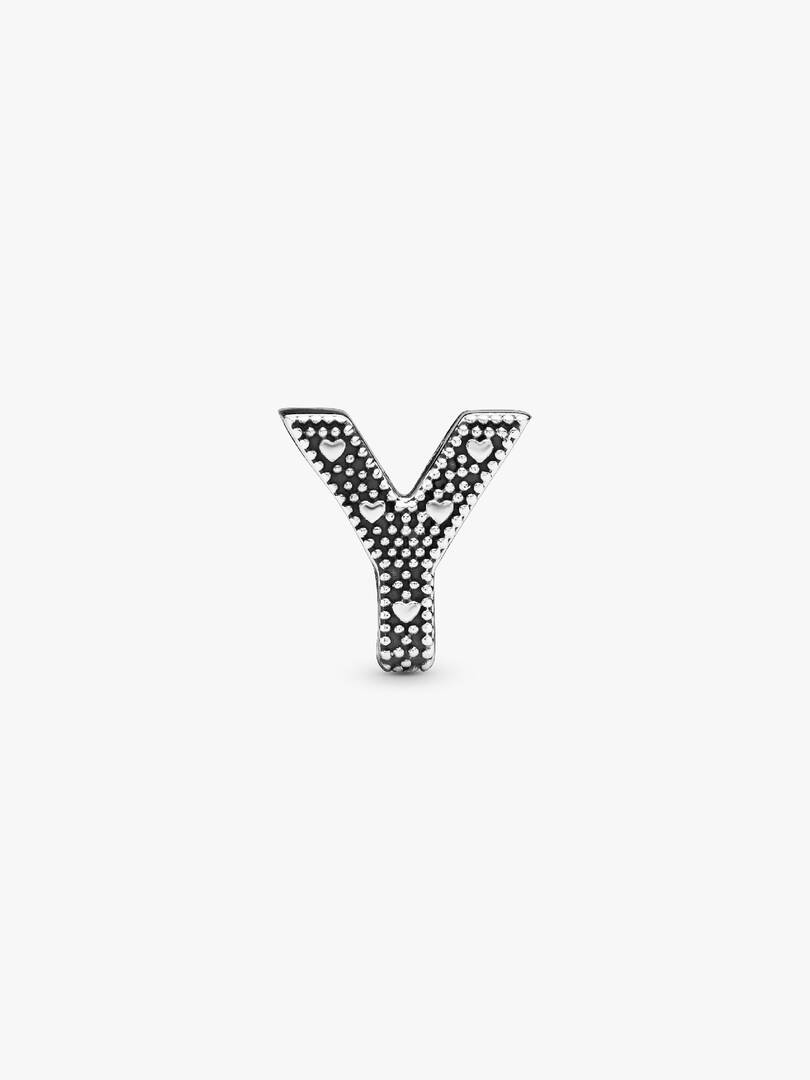 Letter Y Alphabet Charm Sterling silver