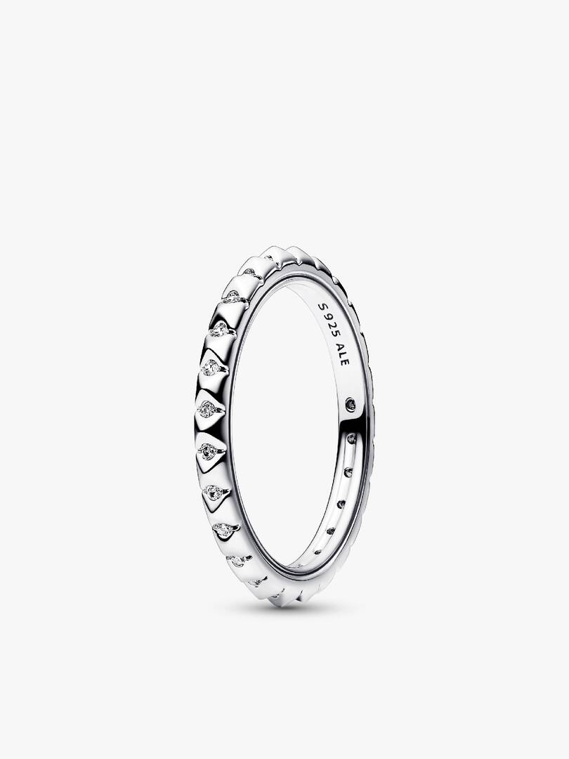 Pandora ME Pyramids & Pavé Ring Set 2 Quantity