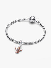 Gingerbread Angel Dangle Charm Sterling silver