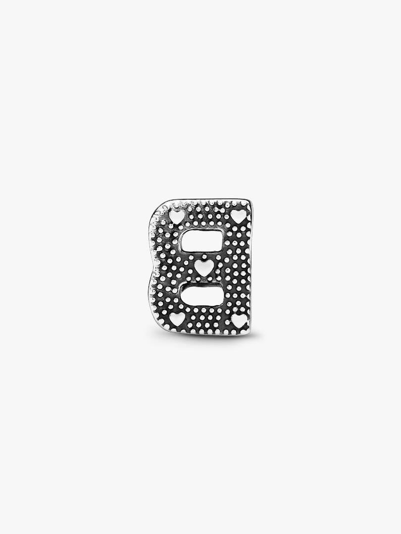 Letter B Alphabet Charm Sterling silver