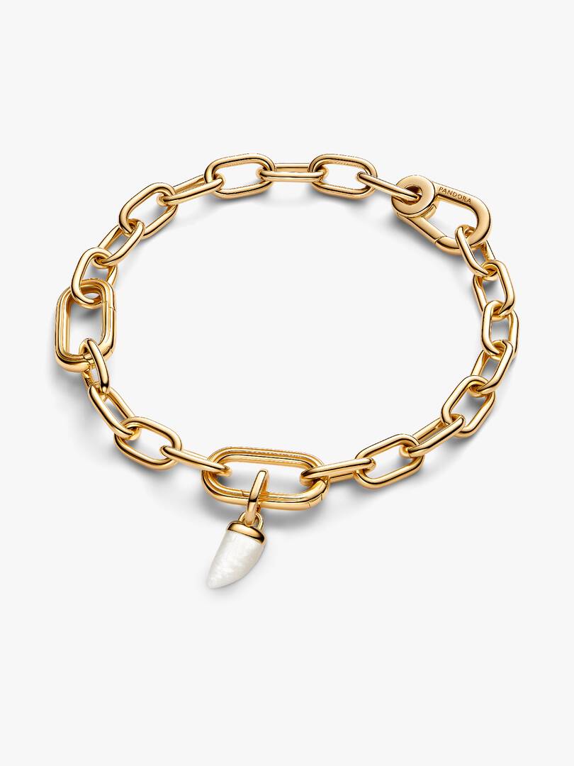 FINAL SALE - Pandora ME Shark Tooth Mini Dangle Charm 14k gold plating