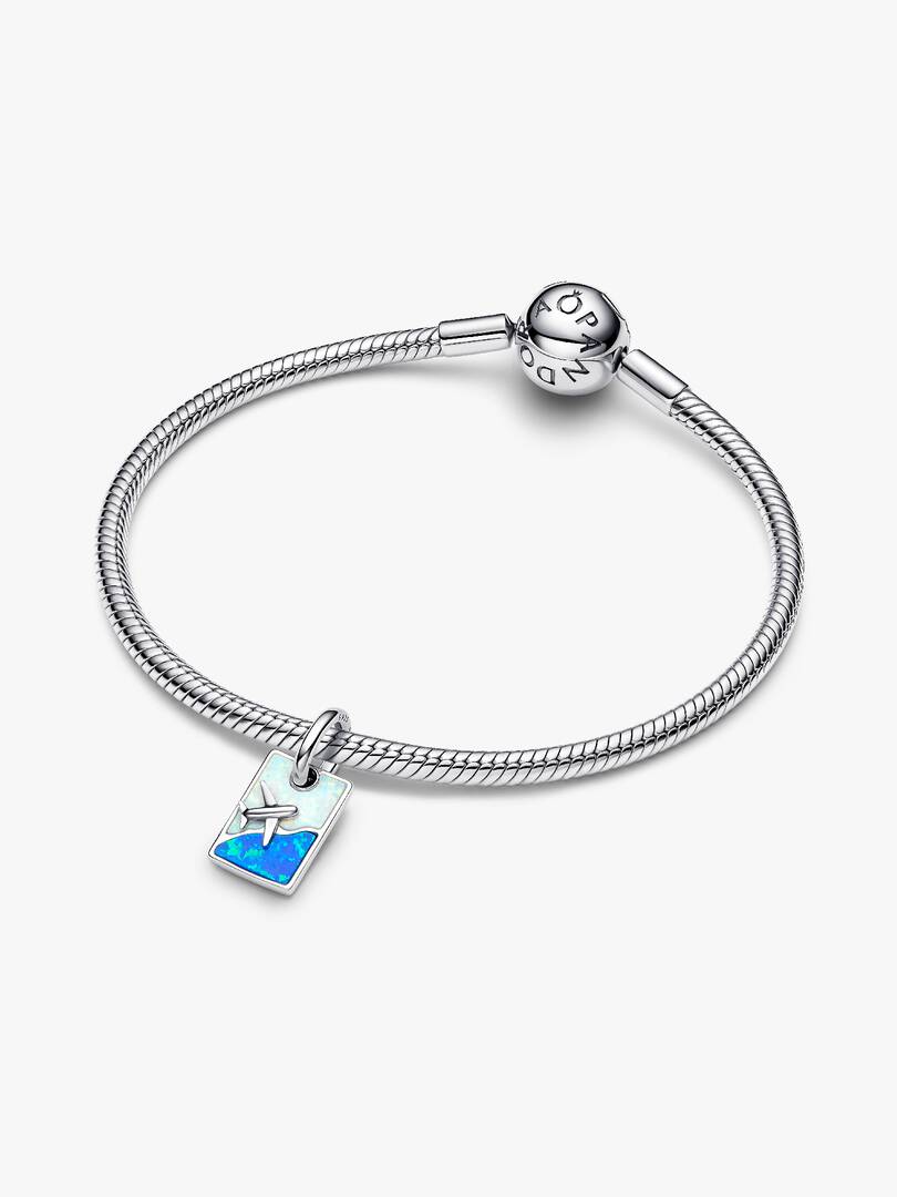 Travel Dangle Charm Sterling silver