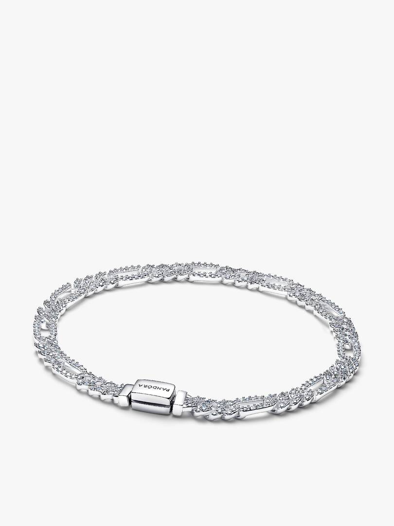 His and Hers Cuban Chain Heart and Oval Bracelet Set 2 Quantity