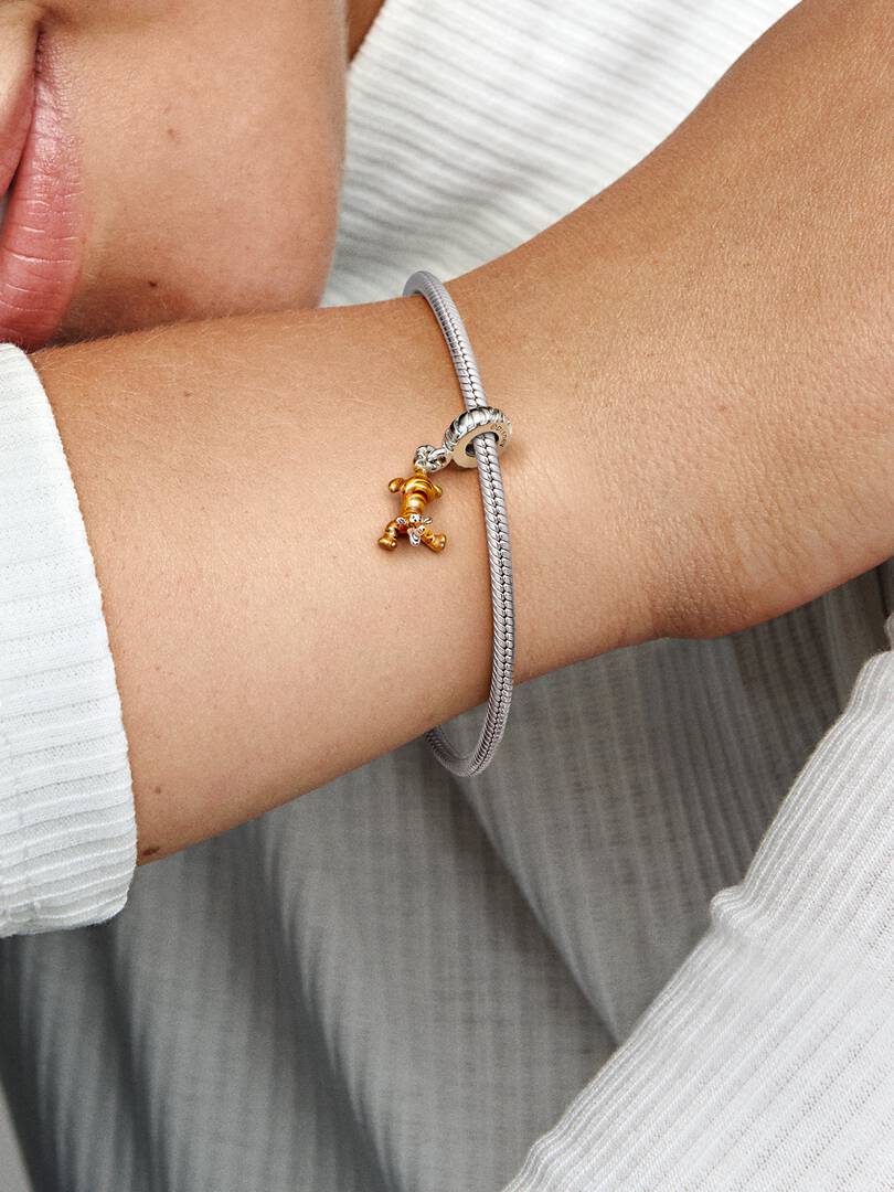 Disney Winnie the Pooh Tigger Dangle Charm Sterling silver