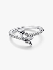 Sparkling Arrow Ring Sterling silver