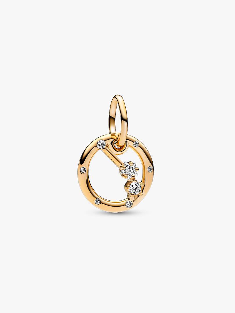 Aries Zodiac Dangle Charm 14k gold plating