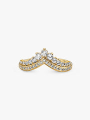Pandora Timeless Wish Tiara Ring 14k gold plating