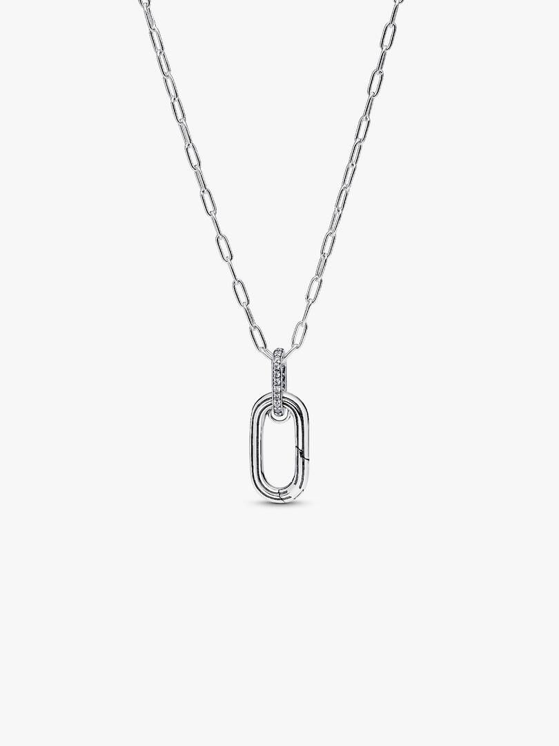 Openable Link Pendant Necklace Sterling silver