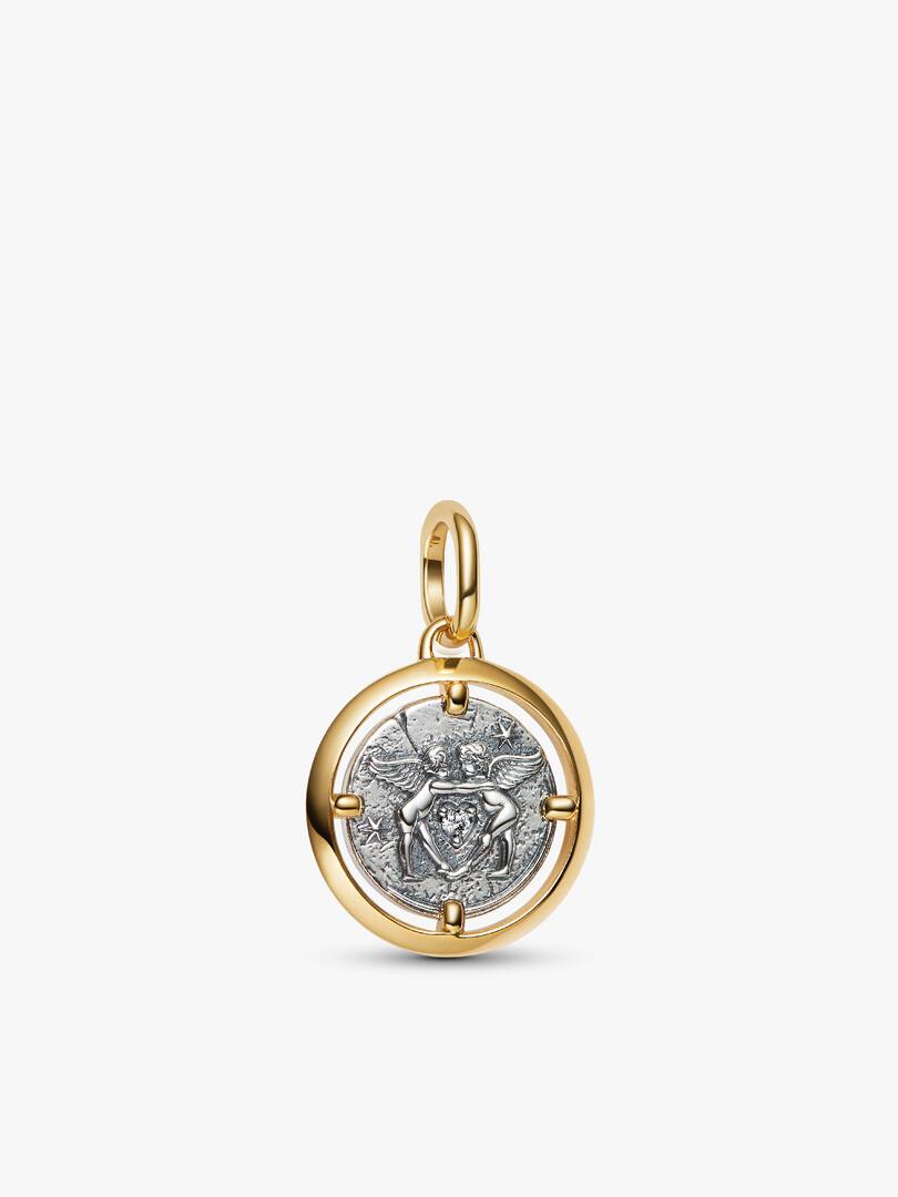 Cupids Medallion Pendant Necklace 2 Quantity