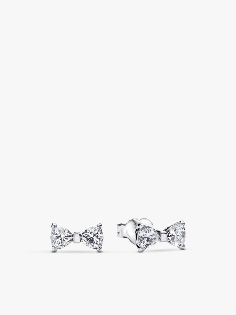 Sparkling Bow Stud Earring Set 2 Quantity