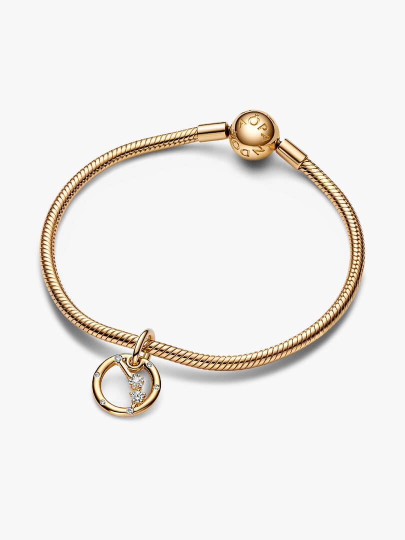 Aries Zodiac Dangle Charm 14k gold plating