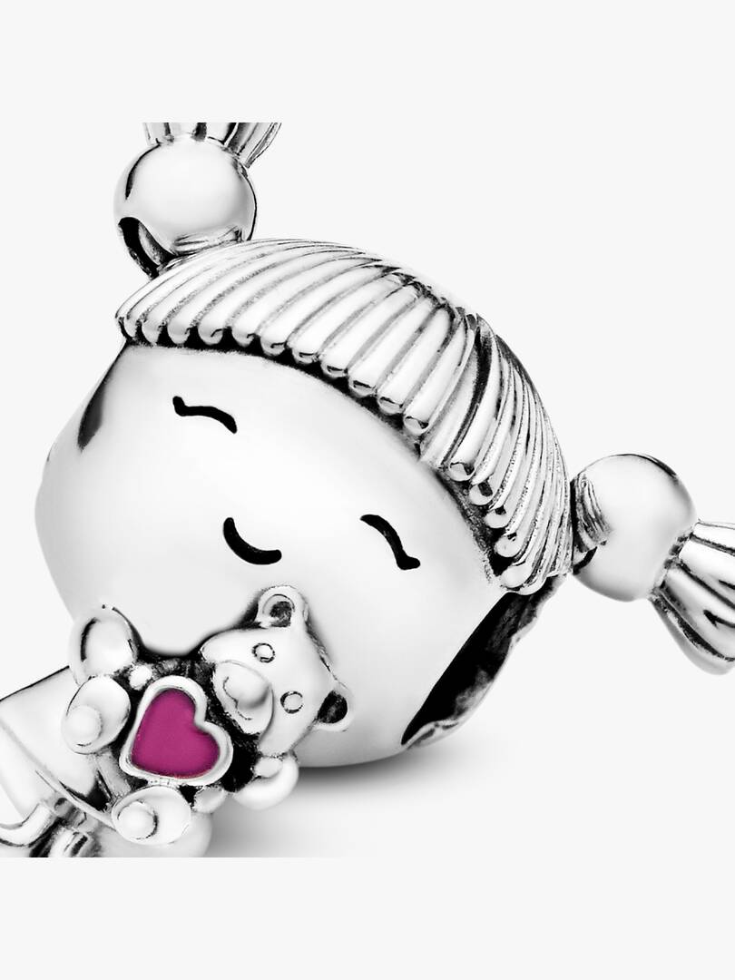 Little Girl Charm Sterling silver