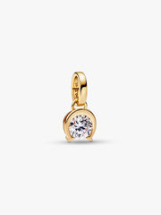 FINAL SALE - Pandora Talisman 14k Gold Lab-grown Diamond Horseshoe Pendant 0.25 ct TW, 14k gold