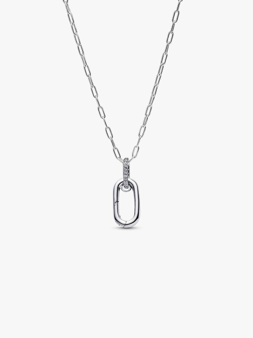Openable Link Pendant Necklace Sterling silver