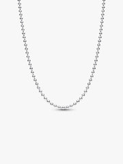 Ball Chain Necklace Sterling silver