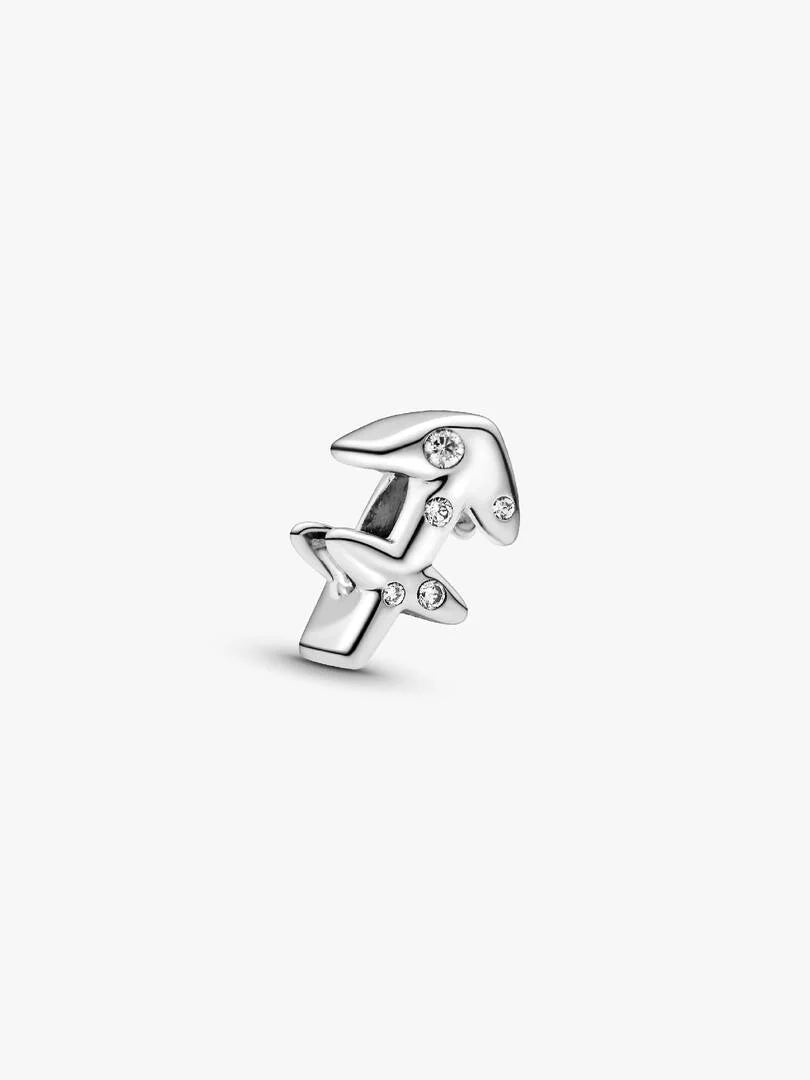 Sparkling Sagittarius Zodiac Charm Sterling silver