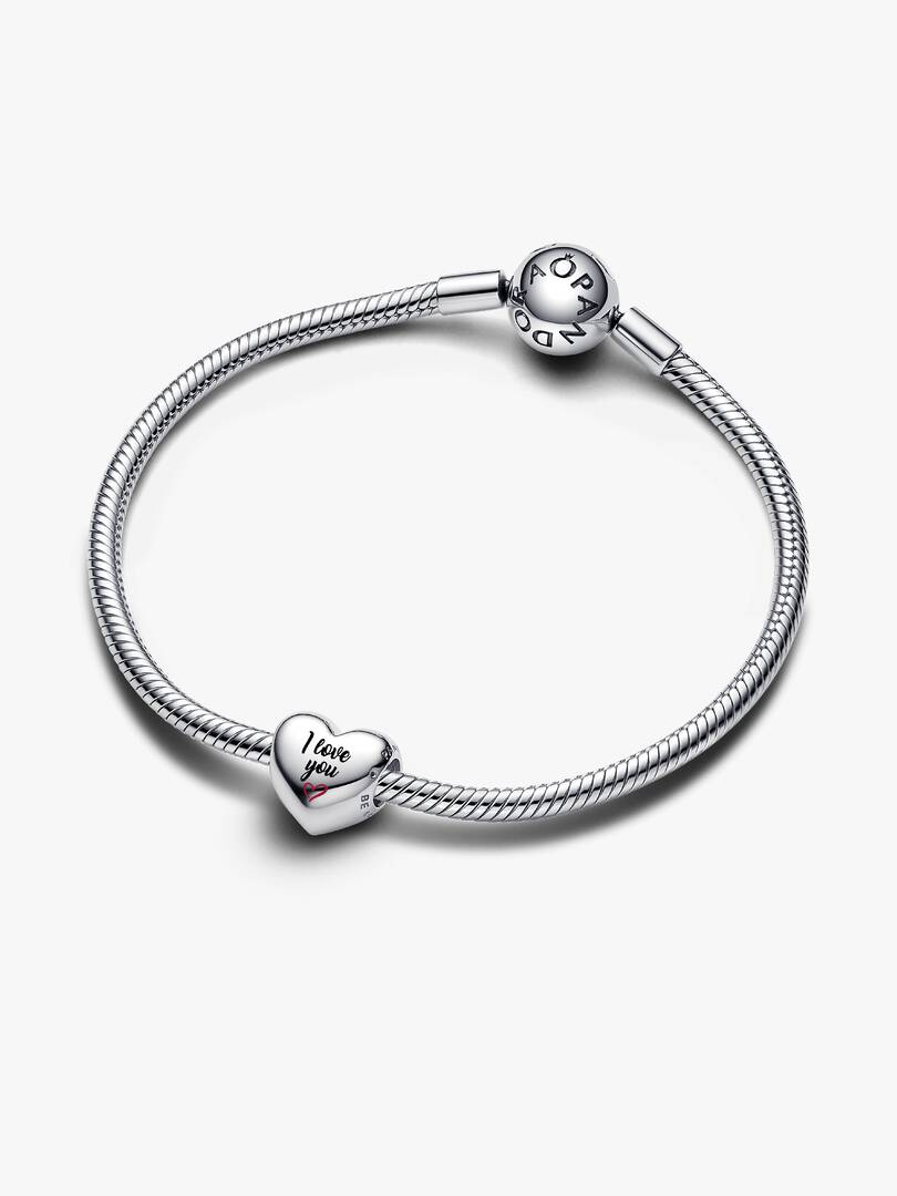 I love You Charm Sterling silver