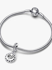 Hair Stylist Dangle Charm Sterling silver