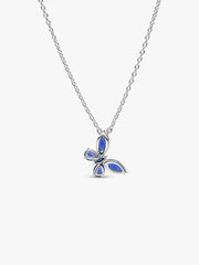 Butterfly Pendant Necklace Sterling silver