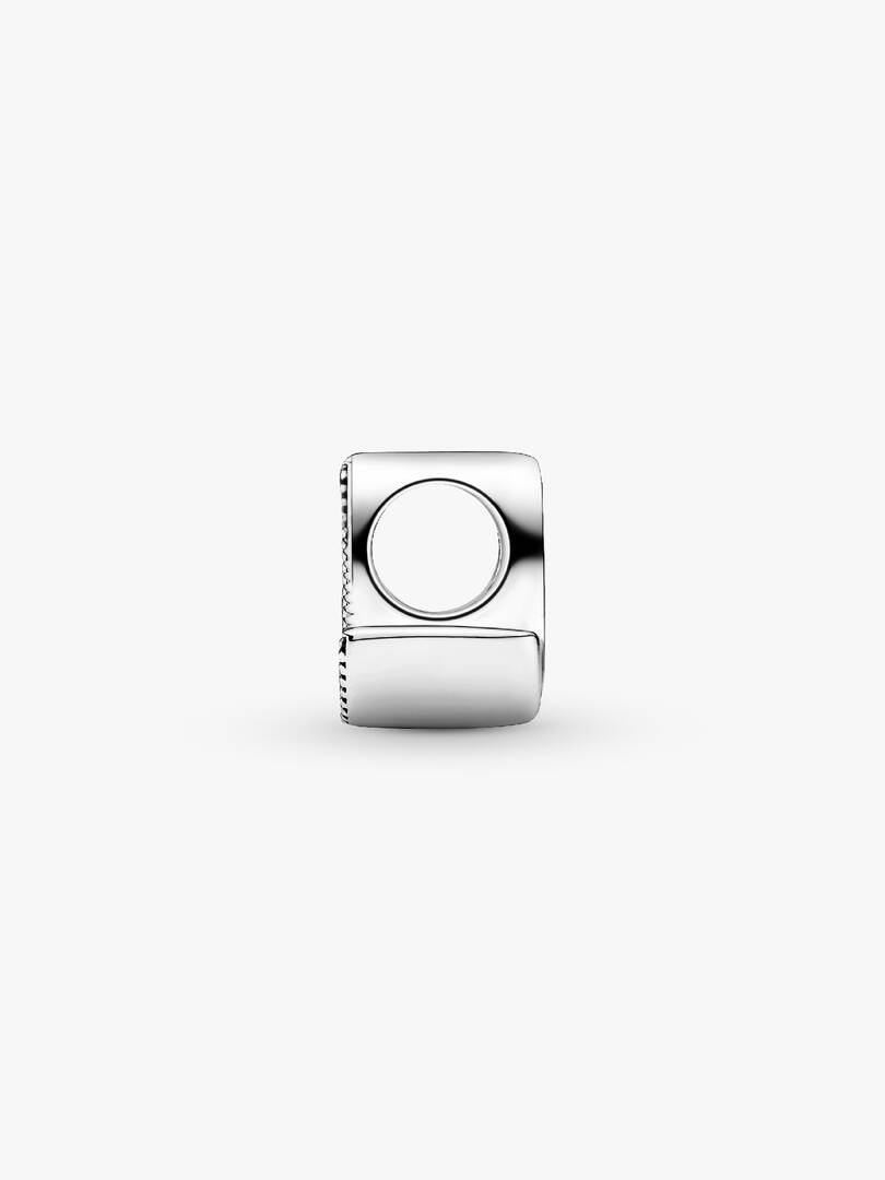 Letter S Alphabet Charm Sterling silver
