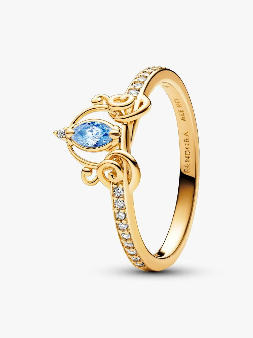 Disney Cinderella's Carriage Ring 14k gold plating