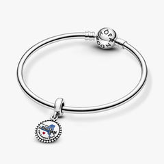 New York State Map Dangle Charm