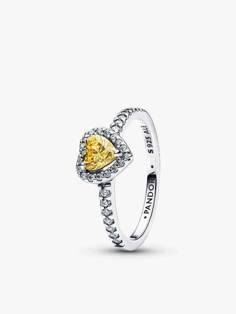 Celestial Love Elevated Heart Ring Duo 2 Quantity