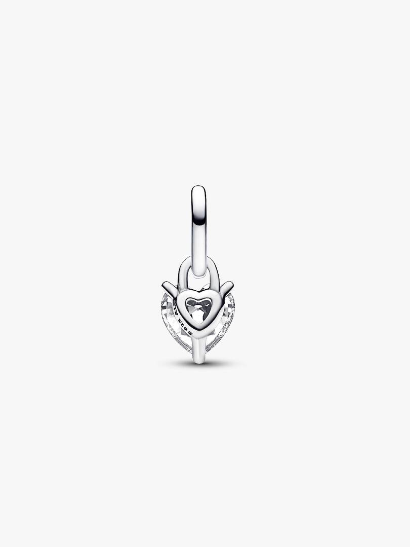 Pandora ME Keyhole Heart Mini Dangle Charm Sterling silver