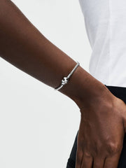 Moments Heart & Snake Chain Bracelet Sterling silver